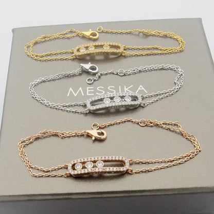 [Blue Tears Jewelry] Move Classique pav¨¦ bracelet