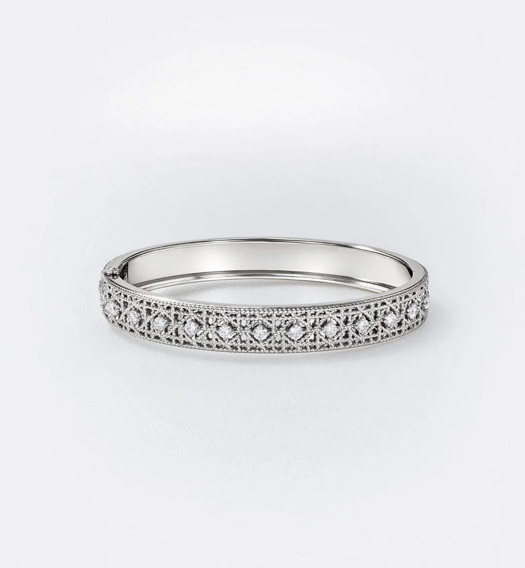[BLUE TEARS]2026 WOVEN-PATTERN BRACELET SET WITH FULL DIAMOND INLAY THREE-COLORS）