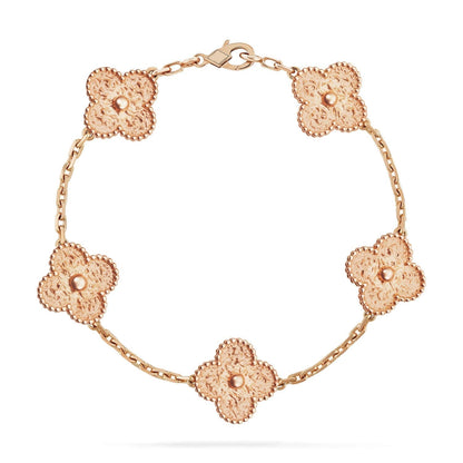 [BLUE TEARS]CLOVER 5 MOTIFS BRONZING BRACELET