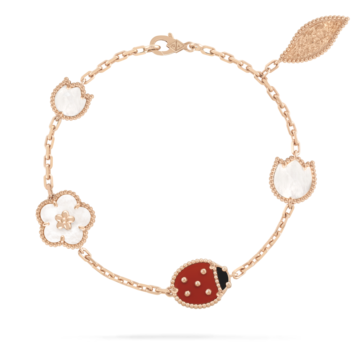 [BLUE TEARS]LUCKY SPRING 5 MOTIF BRACELET