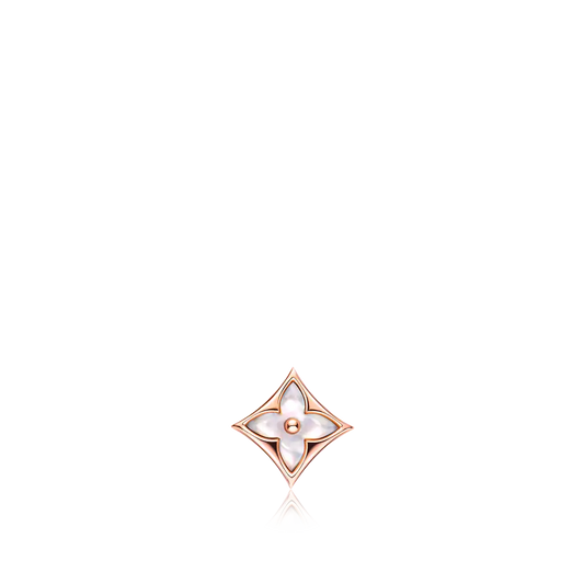 [BLUE TEARS]STAR MOP PINK GOLD EARRINGS