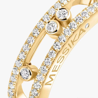 [Blue Tears Jewelry] Baby Move Gold Diamond Pave_ Ring