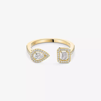 [Blue Tears Jewelry]My Twin Toi Gold Diamond Ring
