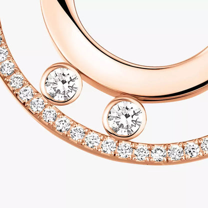 [Blue Tears Jewelry] Move Romane Small Diamond Hoop Earrings