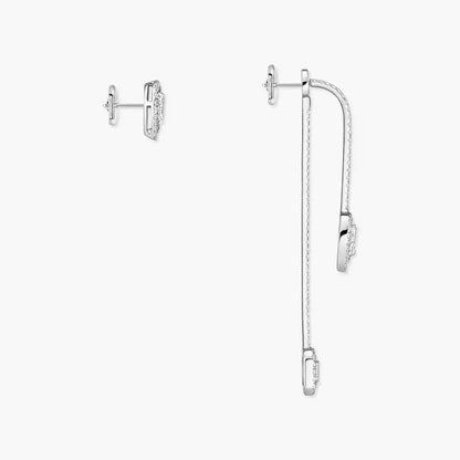 [Blue Tears Jewelry]Diamond Drop Earrings My Twin