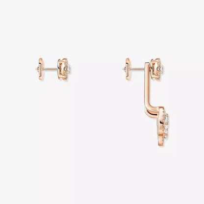 [Blue Tears Jewelry] My Twin Trio  Diamond Earrings