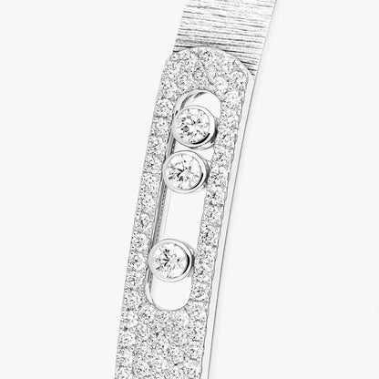 [Blue Tears Jewelry]Move Noa Cisel¨¦ half pav¨¦ bangle
