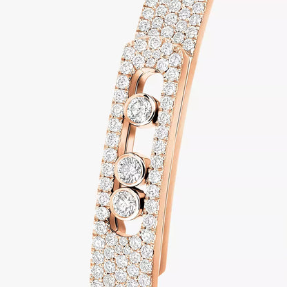 [Blue Tears Jewelry]Move Noa Full Pav¨¦ Diamond Bangle Bracelet