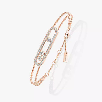 [Blue Tears Jewelry] Move Classique pav¨¦ bracelet
