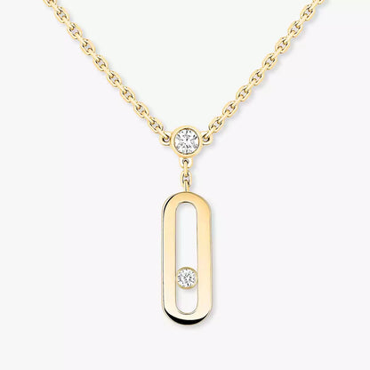 [Blue Tears Jewelry] Move Uno Diamond Necklace
