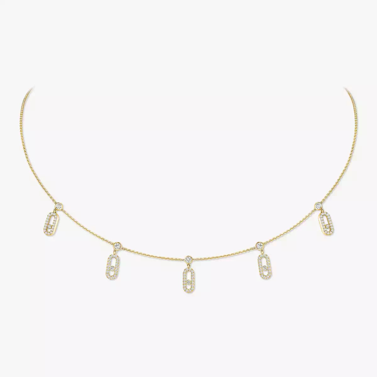 [Blue Tears Jewelry]Move Uno Necklace
