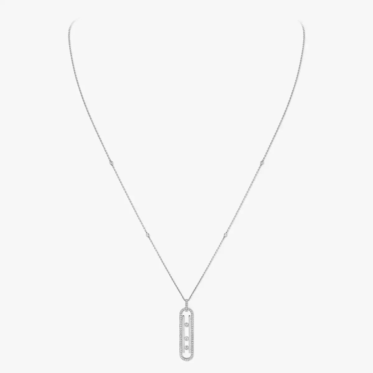 [Blue Tears Jewelry]Diamond Necklace Move 10Th