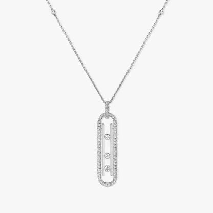 [Blue Tears Jewelry]Diamond Necklace Move 10Th