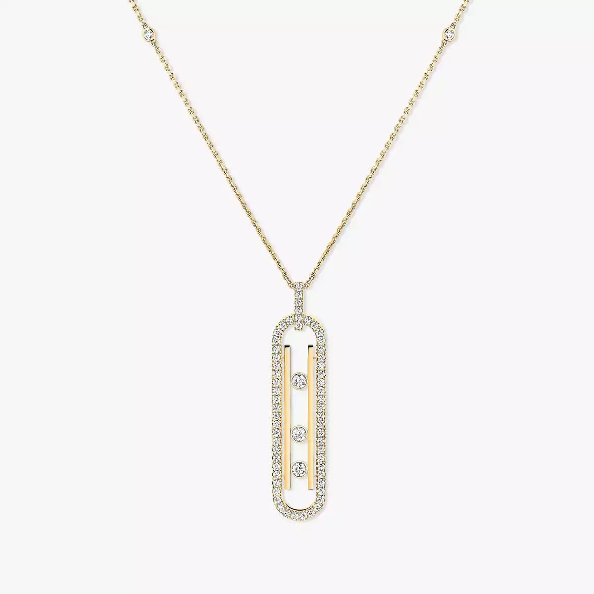 [Blue Tears Jewelry]Diamond Necklace Move 10Th