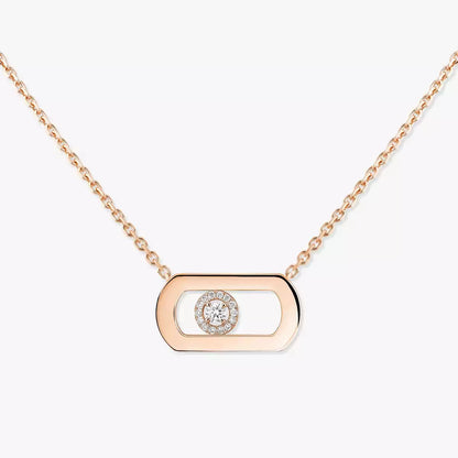 [Blue Tears Jewelry]So Move Diamond Necklace in Gold