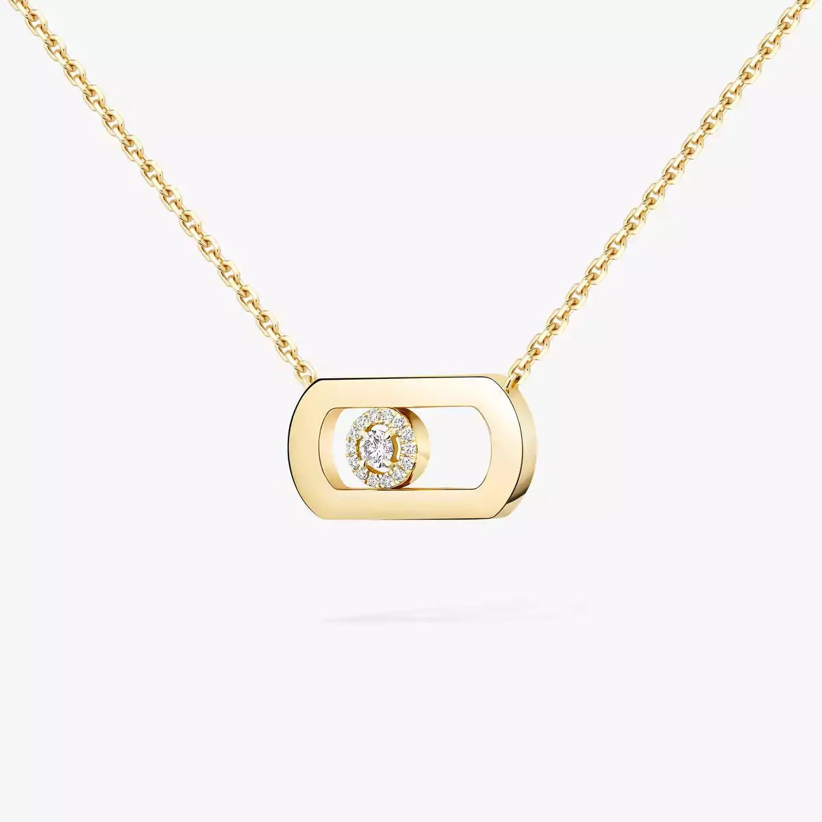 [Blue Tears Jewelry]So Move Diamond Necklace in Gold