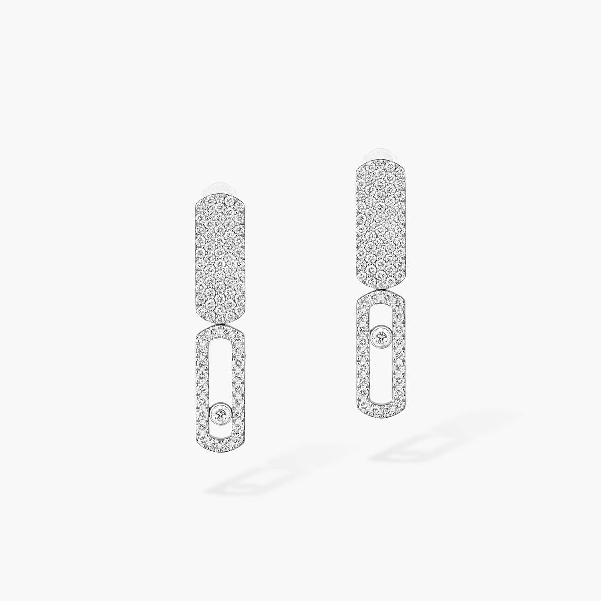 [Blue Tears Jewelry]Imperial Move SM Diamond Earrings