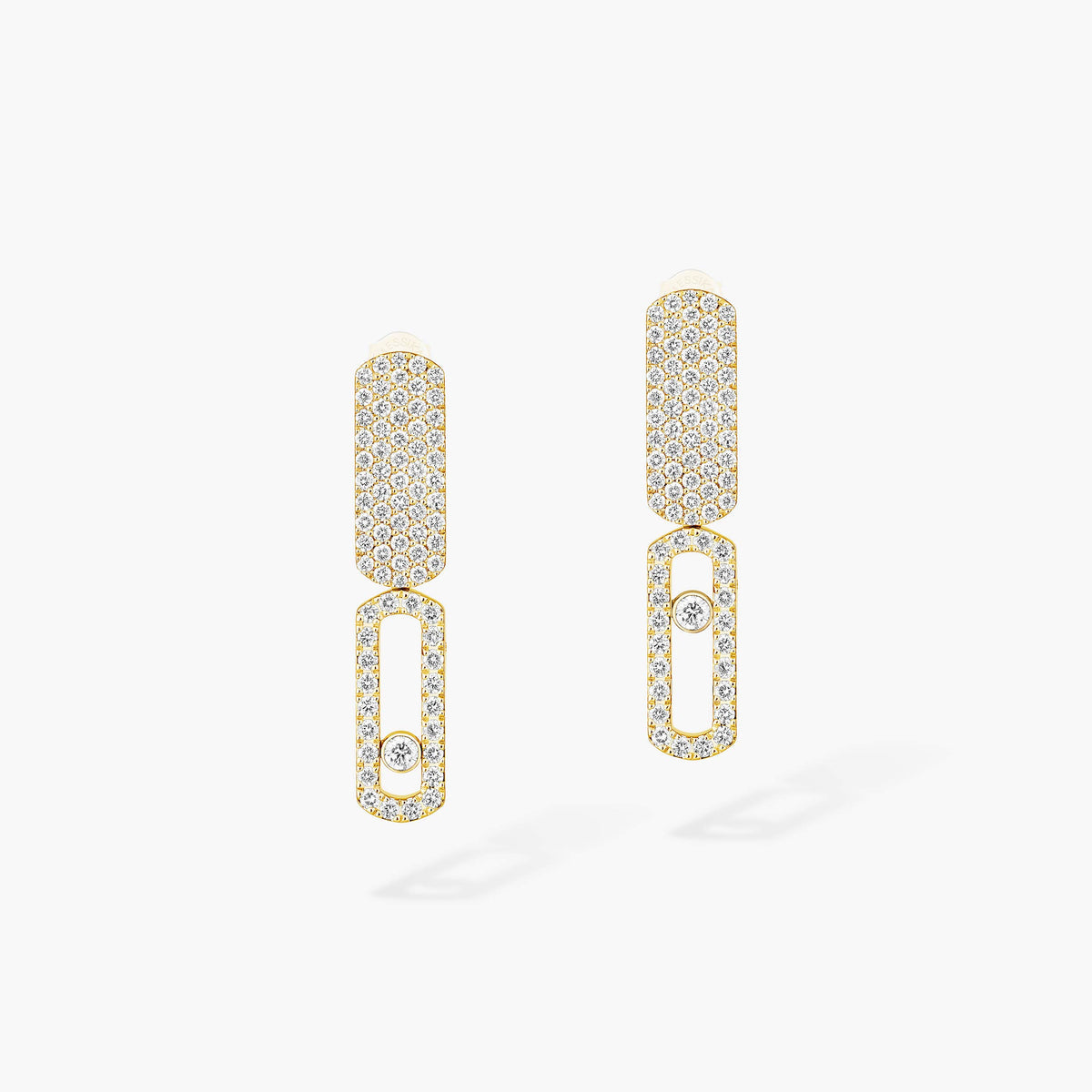 [Blue Tears Jewelry]Imperial Move SM Diamond Earrings