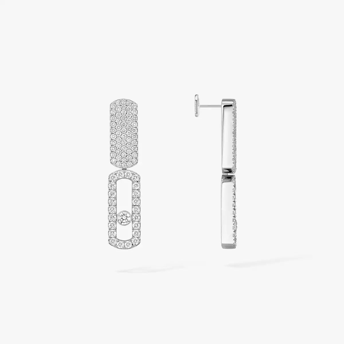 [Blue Tears Jewelry]Imperial Move SM Diamond Earrings