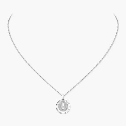 [Blue Tears Jewelry] Lucky Move Diamond Necklace