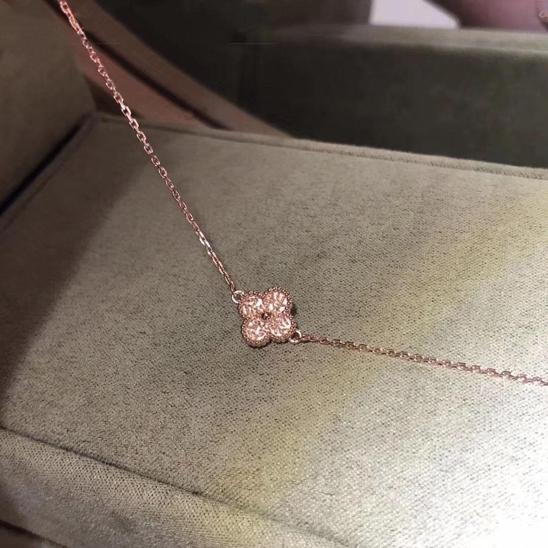 [BLUE TEARS]CLOVER SINGLE FLOWER BRACELET